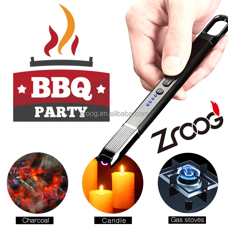 Lovisle Tech Electric Lighter Arc Candle Lighter Flameless Rechargeable Lighter USB For Candle Cooking BBQ Firework