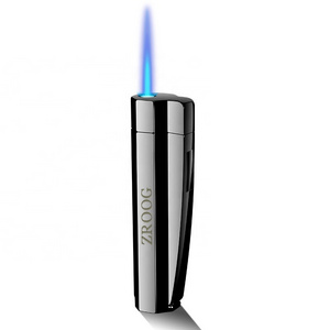 Lovisle Tech Torch Lighter Single Fire Jet Flame Refillable Butane Gas Lighter Refillable Windproof Lighter