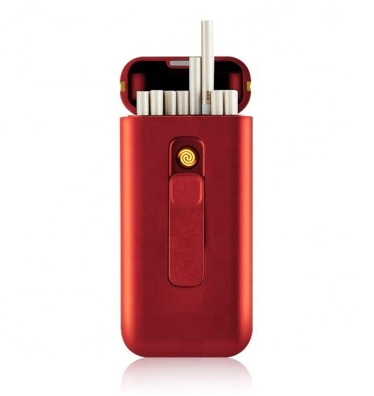 Lovisle Tech Cigarette Case Module With Electric Lighter Separable for 20pcs Cigarettes King Size