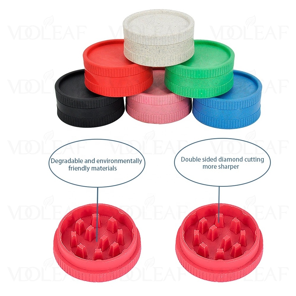 Smoking Herb Grinders Customized Degradable Smoking Accessories