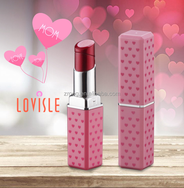 Lovisle Unique Gifts Compact Lipstick Lighter Open Flame Oil Adjustable Lighter With Cyclic Inflation