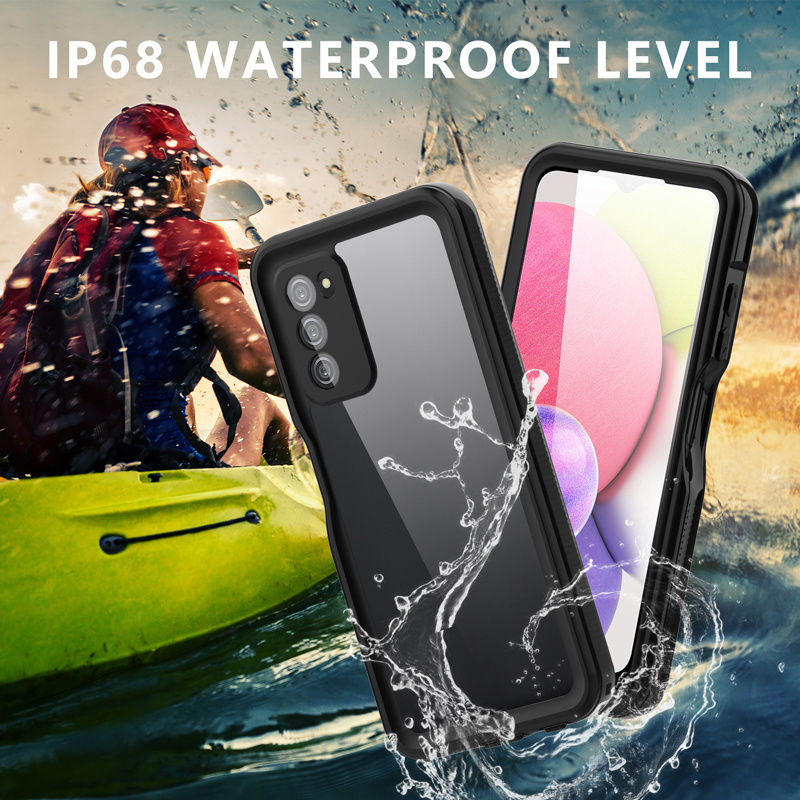 For Samsung Galaxy A03S A04S A13 5G Back Cover All-inclusive Shockproof Protection Etui Redpepper Waterproof Cell Phone Case