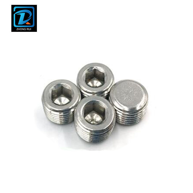 DIN 906 A4 70 316 Stainless Steel Hexagon Socket Pipe Plug Screw