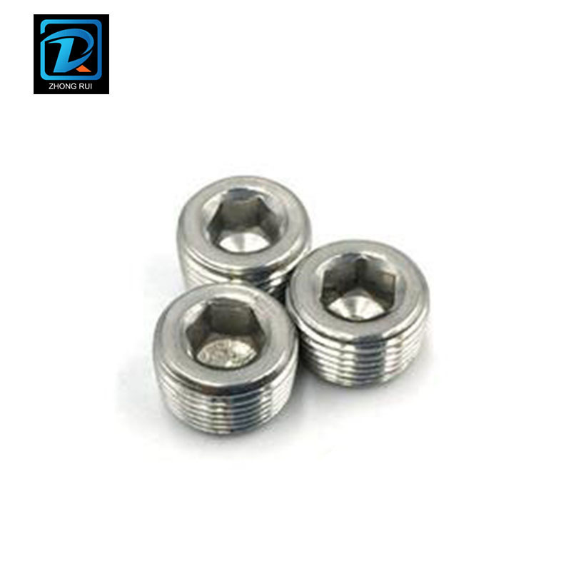 DIN 906 A4 70 316 Stainless Steel Hexagon Socket Pipe Plug Screw