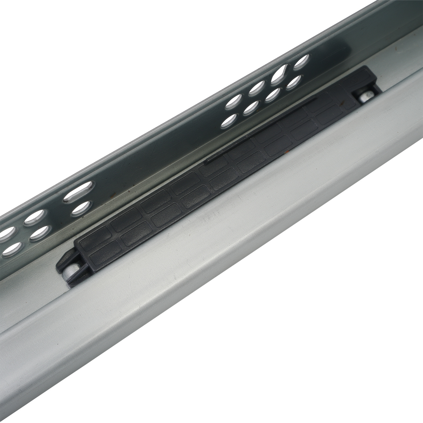 Low Price Concealed Hidden Drawer Slide Two Fold Single Extension Push To Open Drawer Slides Undermount With Pin