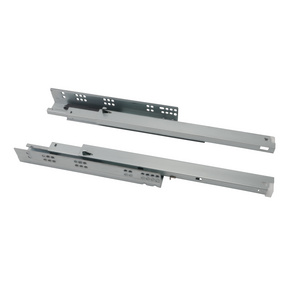 Top Quality Kitchen Cabinet Hardware 3 Fold Hidden Under Bottom Mount Drawer Slides Push To Open