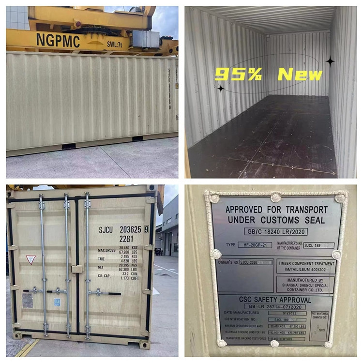 Brand New & Used 2nd Hand Shipping Container 20ft / 40ft Foot 20GP 40GP 40HQ