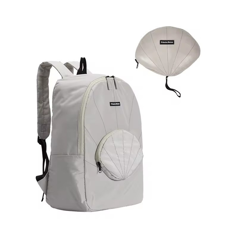 2024 Women's Outdoor Waterproof Sports Polyester Storage Travel Foldable Backpack New Product Vacuum Compressed