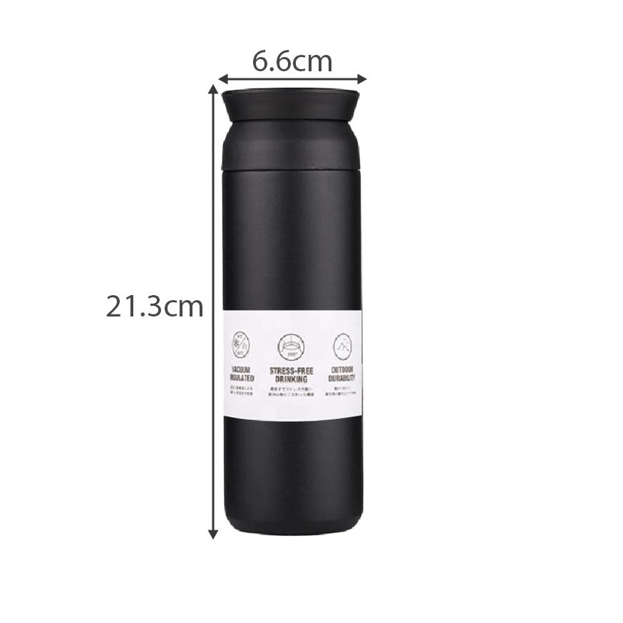 Food Grade BPA Free 18 8 Stainless Steel Double Wall Vacuum Water Drinking Bottle