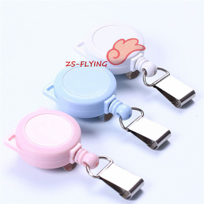 hot sales White Cat ear  Retractable badge  Reel Clip