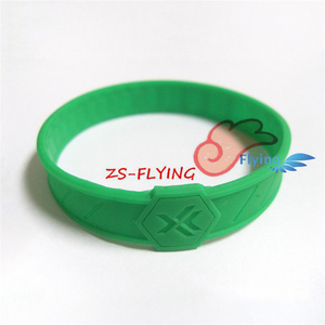 Factory produce custom bracelet/silicone wrist band/custom silicone band