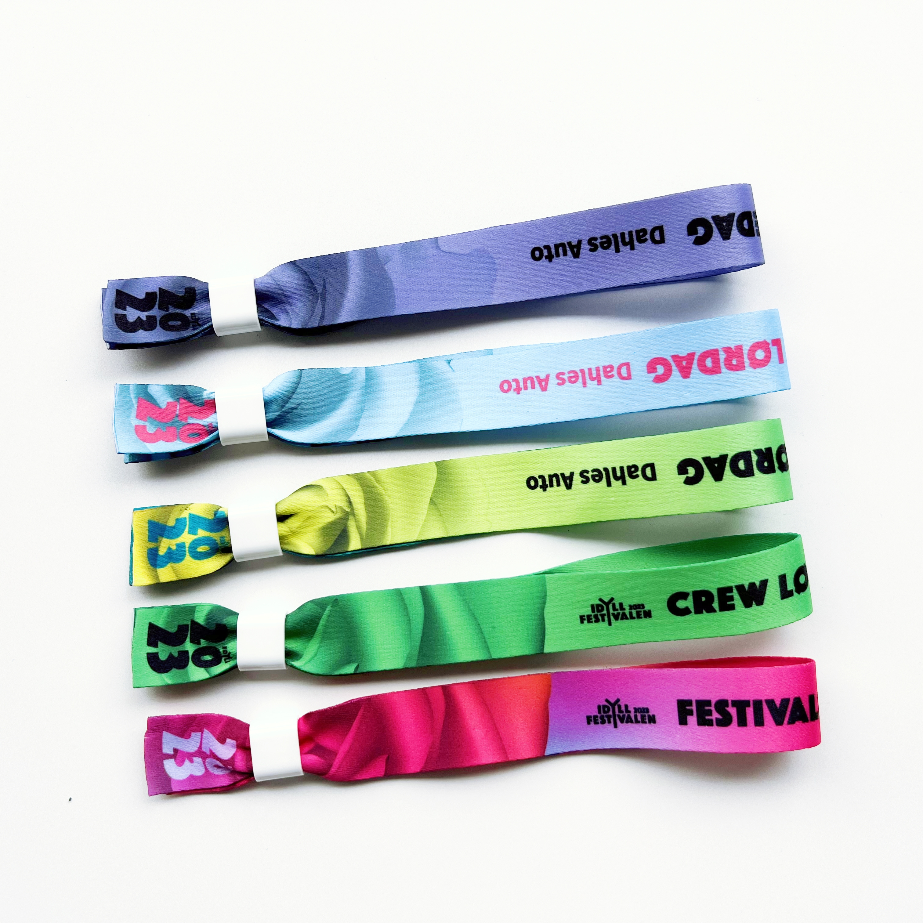 Cheap Items Sale Fabric Wristband Event Band Sublimation Custom Wristbands for Festival