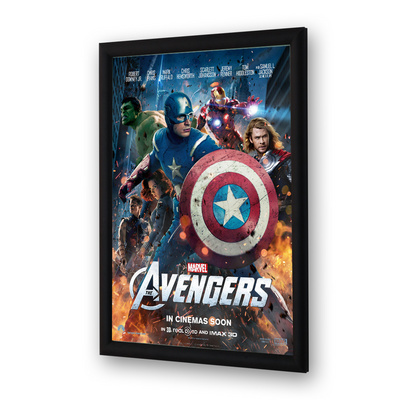 led snap frame light box wall mount menu board for 27 x 40 led movie poster light in the box