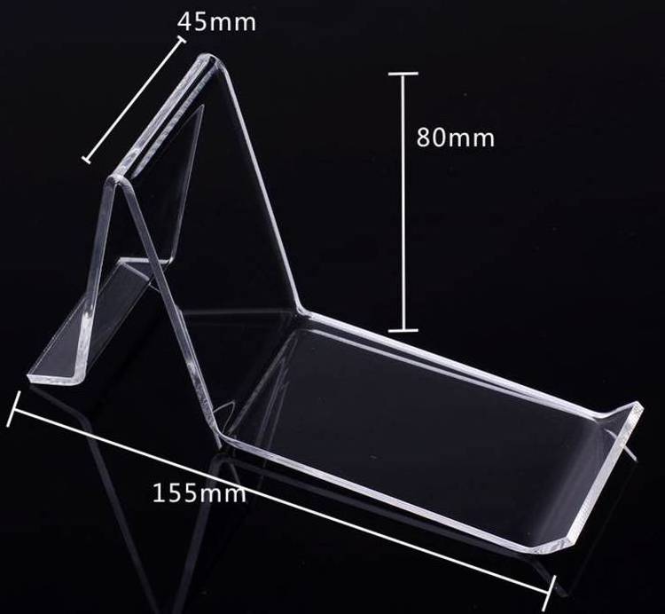 A-style Acrylic Shoe display Stand Collection with Heel Holds