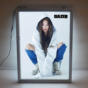 Ultra thin led light box A1 24X36 inches advertising pictures led poster display light box poster frame led lightbox