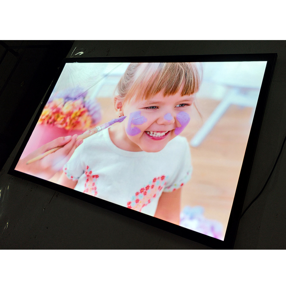 27 X 40 Aluminum clip movie poster picture frame led display board price poster board slim snap frame menu light box