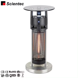 Scientec Triple IR Sensors Electric Far Infrared Gazebo Heating Table With LED Lighting