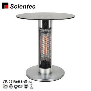 Manufacture 75cm Height table top outdoor Aluminium Alloy Carbon Fibre patio Heater