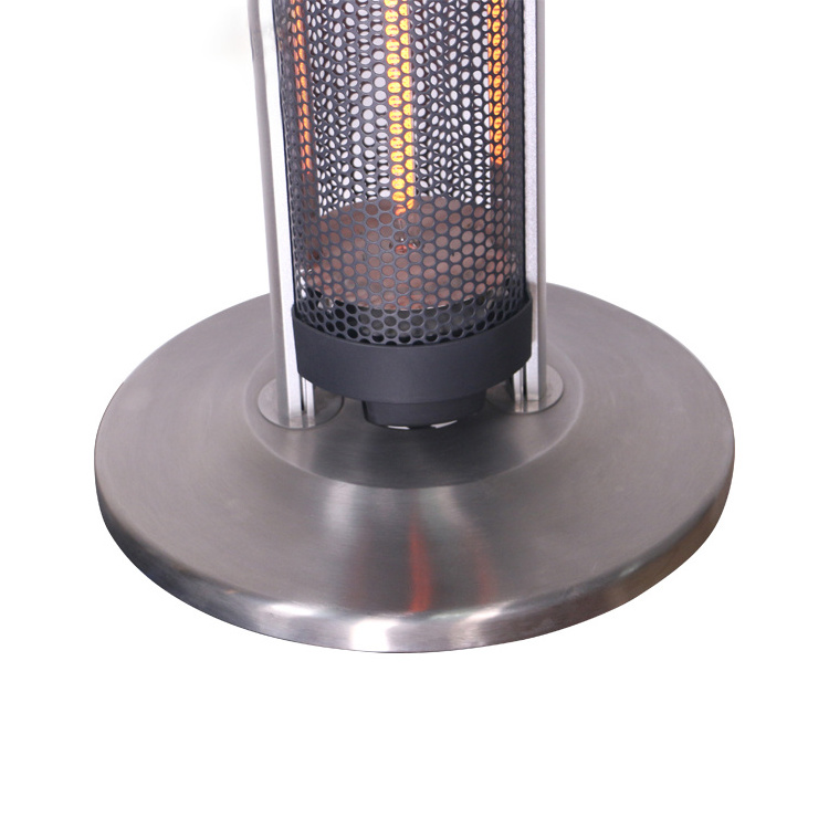 1400W Ip44 Infrared Outdoor Heating Table Electric Carbon Fiber Radiant Space Heater