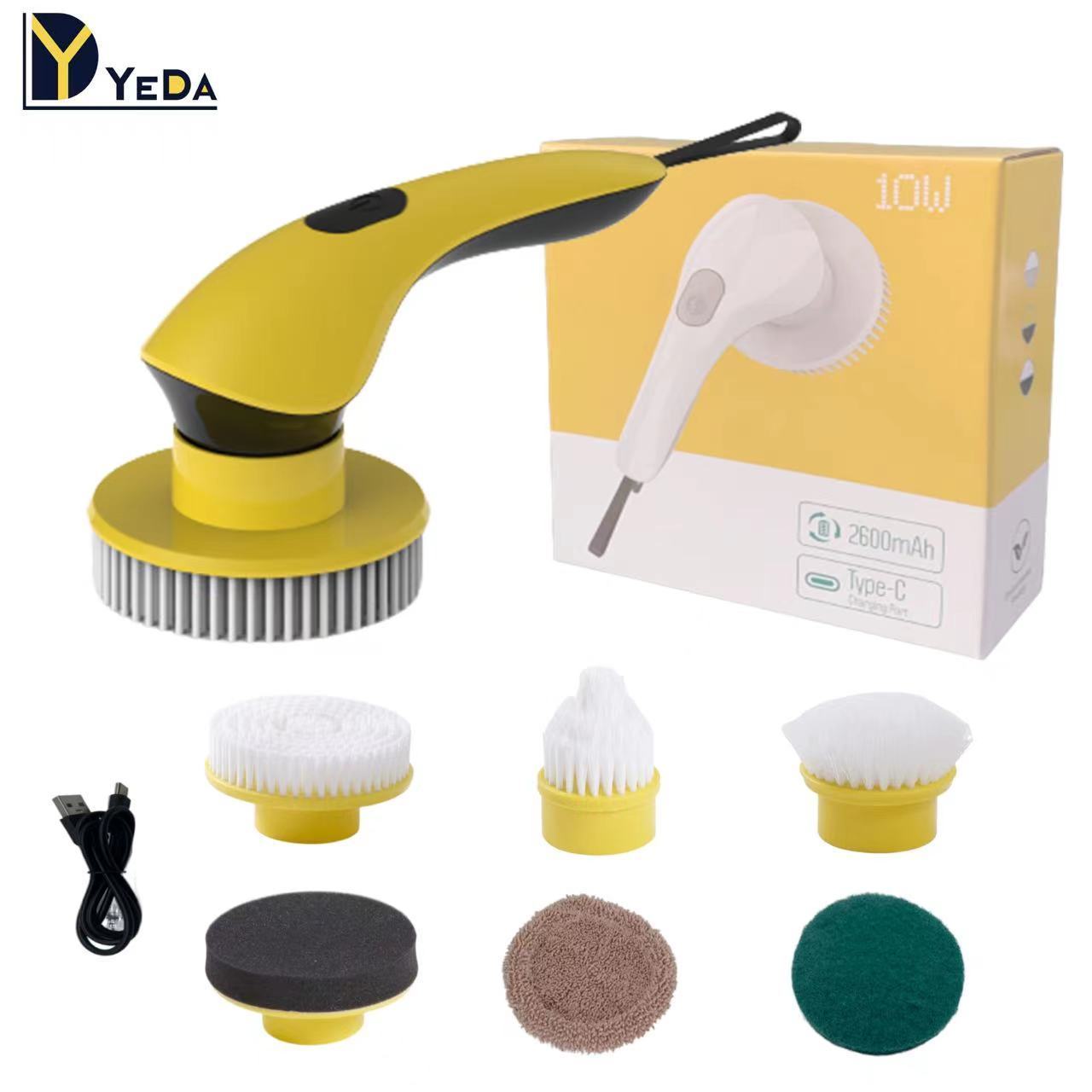 Innovation Trend 2022 Kitchen Cooking Utensil Full Set Gadget Hand Held Electric Spin Scrubber