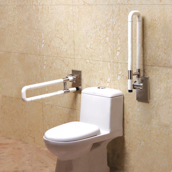 Bathroom safety handrail toilet support grab bar Toilet Armrest grab bar handle for washrooms