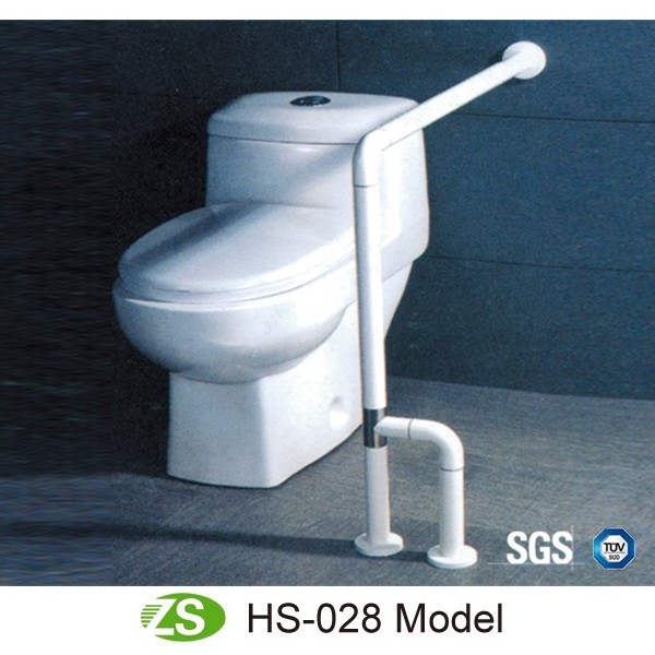 Accessible disabled toilet and bathroom accessible grab bar of handicap