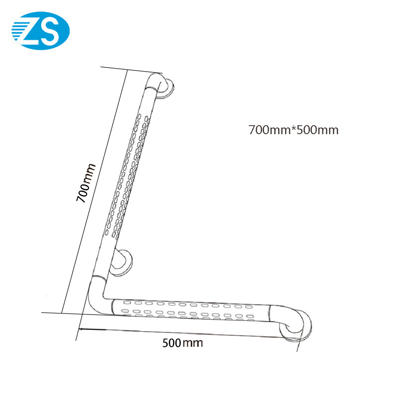 Bathroom Accessories Shower Handicap Handle Bar for The Disabled