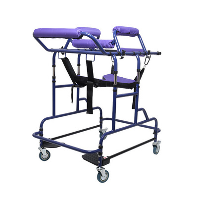 Adjustable walker high-quality carbon steel walker hemiplegia rehabilitation rollator