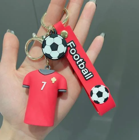 Promotional business gift custom logo key chains 2d 3d pvc keychains personalized key chain soft rubber keychain