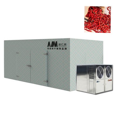 Industrial Heat Pump Dryer Noodle Copra Caradamom Pepper Oven Biltong Pasta Meat Chilli Fruit Drying Machine Tray Dryer