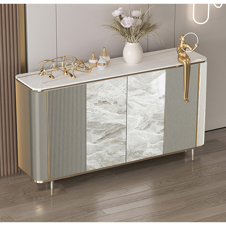 Wholesale Popular Entryway Shoe Racks Wood Cabinet Living Room Furniture Console Tables Modern Sideboard Shoe Cabinet