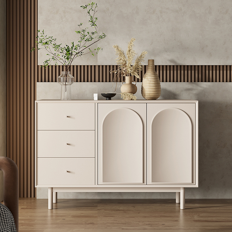 Nordic entrance cabinet household wall sideboard living room locker partition decorative cabinet minimalist wooden shoe cabinet