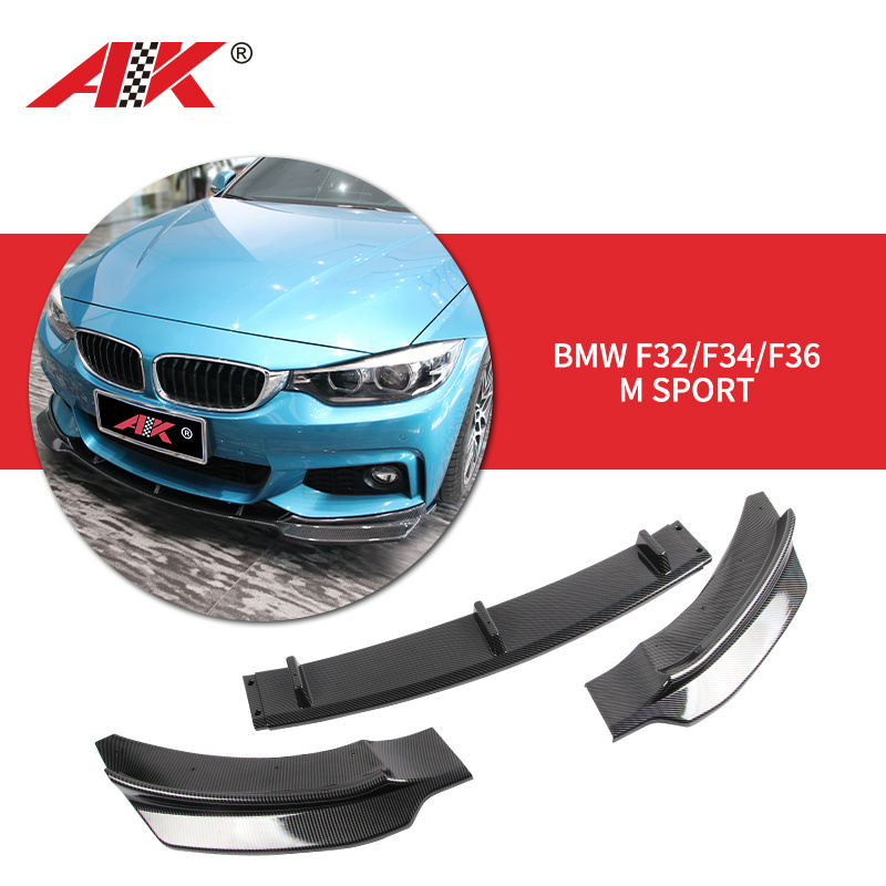 Carbon Fiber GT Front Splitter lip Accessories for BMW F32 F36 F33 4 series M4 Body kit