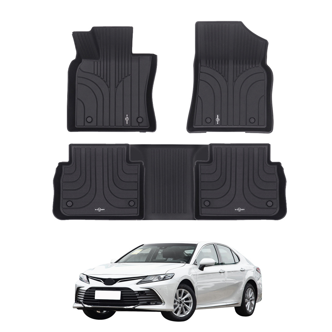 TPE All Weather Floor Mats for Toyota Camry 2018-2023 3D Custom Fit Car Floor Mats Car Accessories Interior Decoration