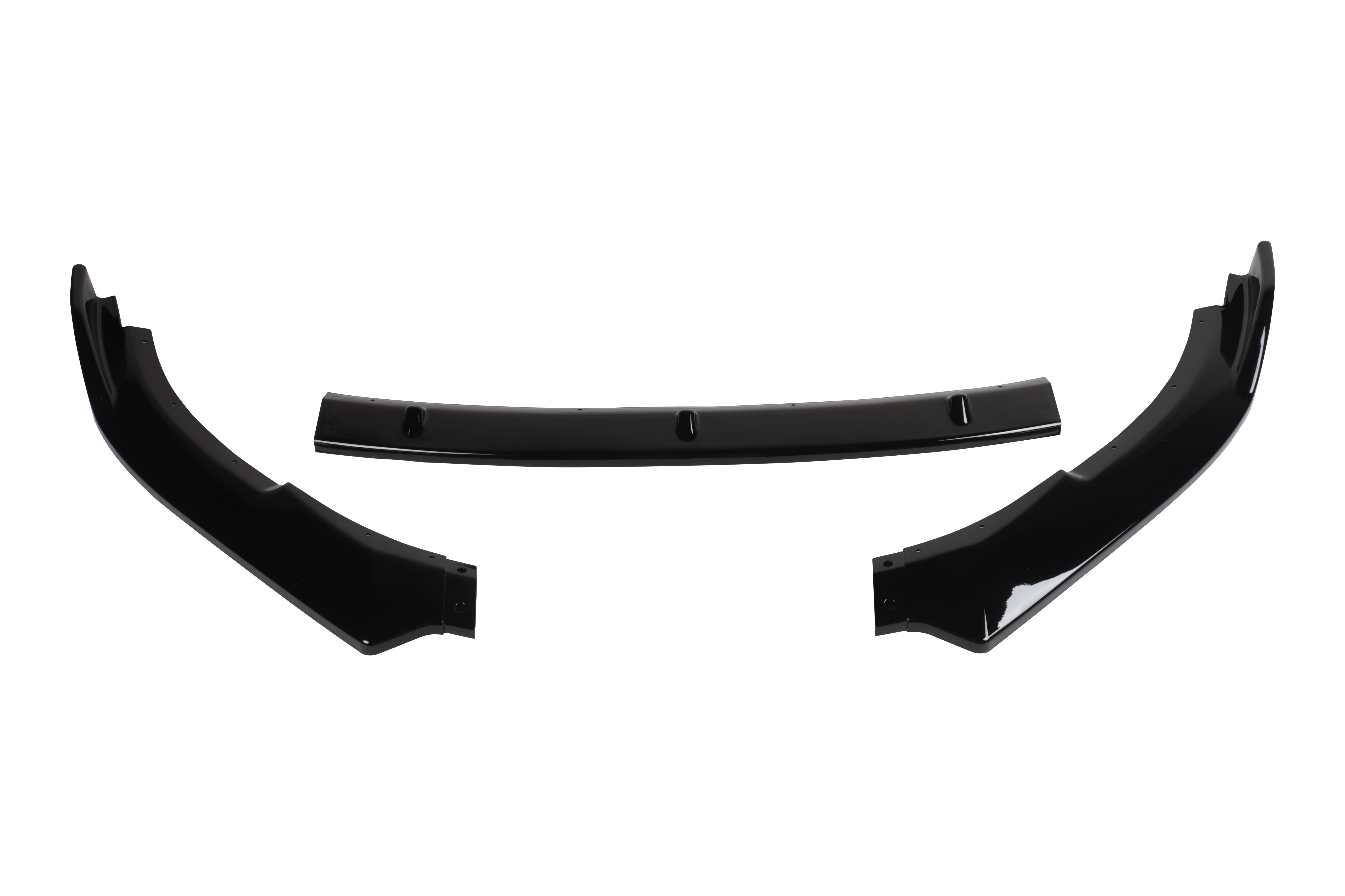 For  volkswagen golf 6 gti  10-13  PP Black Front Bumper Body Kit Spoiler Lip hot sell carbon fiber