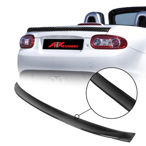 for 2007 2015 2017 mazda miata mx5 mx-5 nc carbon fiber parts car accessories body kits front bumper wing spoiler