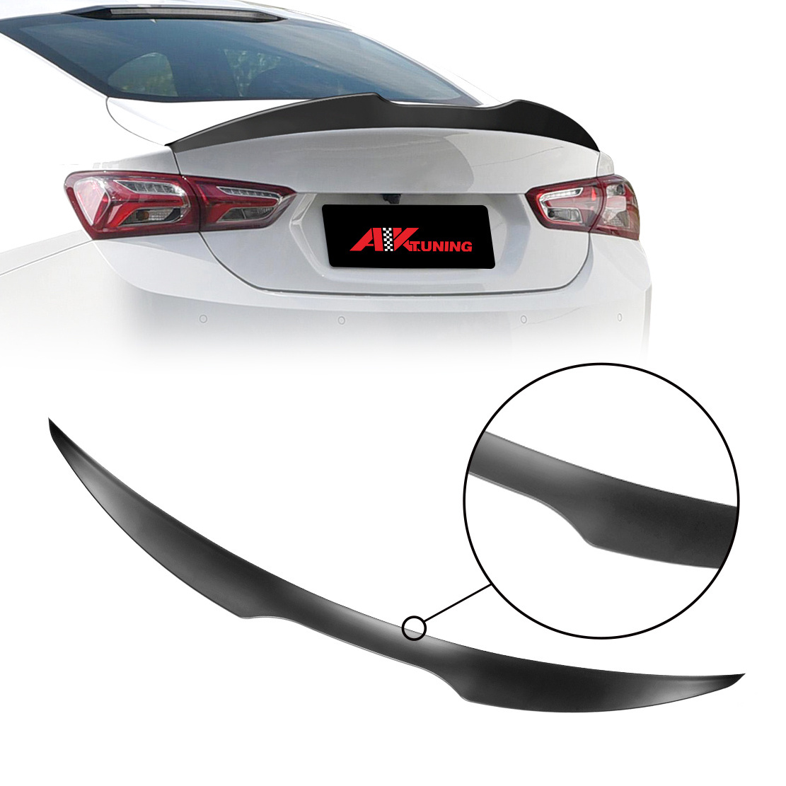 for 2017 2020 2023 chevrolet malibu xl car accessories auto parts body kit rear bumper trunk spoiler wing