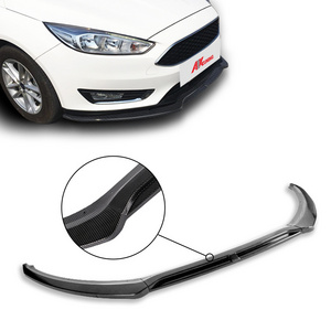 2015 2016 2017 2018 car for ford focus 3 mk3 spare parts accessories for front bumper lip body kit diffuser spoiler bodykit