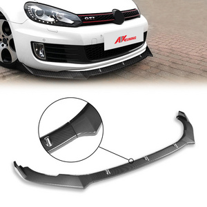 For Volkswagen Golf 6 MK6 GTI 2010-2012 (Not for 6 ) Front Bumper Lip Spoiler Splitter Car Modification Body Kit