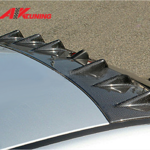 car roof spoiler ABS/ carbon fiber auto wing spoilers for Mitsubishi EVO 7 8 9