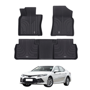 TPE All Weather Floor Mats for Toyota Camry 2018-2023 3D Custom Fit Car Floor Mats Car Accessories Interior Decoration