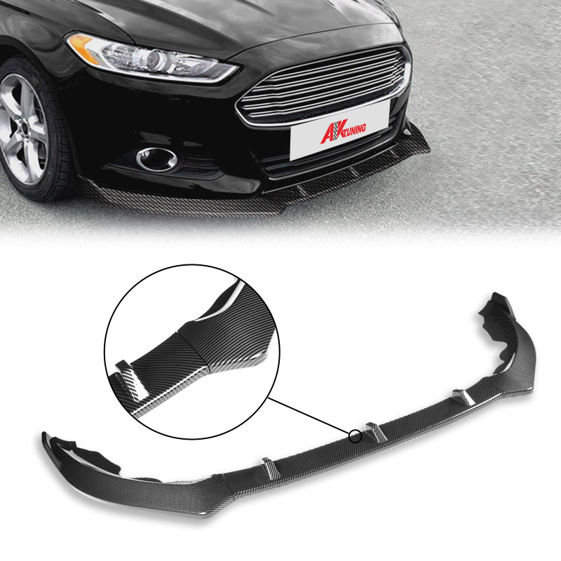 For ford fusion mondeo mk5 2013 2016 2014 2015 car accessories auto parts for front bumper lip body kit bodykit diffuser spoiler