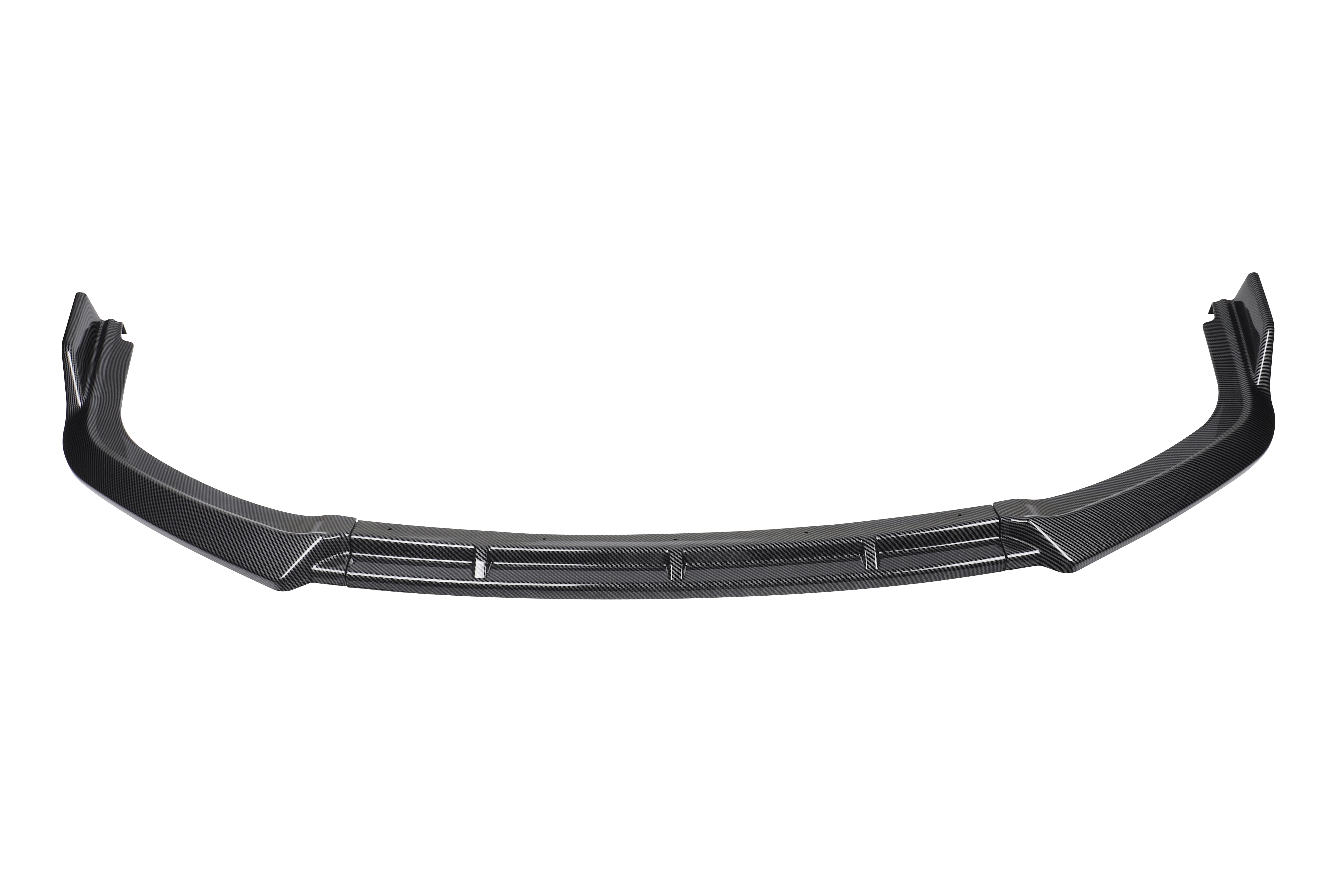 Front Bumper Lip for Honda Civic SI Painted Black Carbon Fiber look Front Lip Automotive Parts