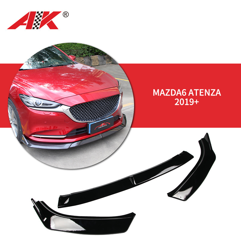 2019 2020 2021 2022 mazda 6 atenza car parts tuning accessories for mazda6 front bumper body kit lip spoiler diffuser