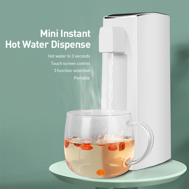 Tankless hot instant tea hot water dispenser desktop instant hot water dispenser