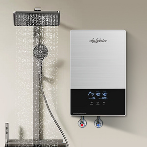 208V instant hot tankless water heater electric 220V 12kW multipoint supply shower and kitchen