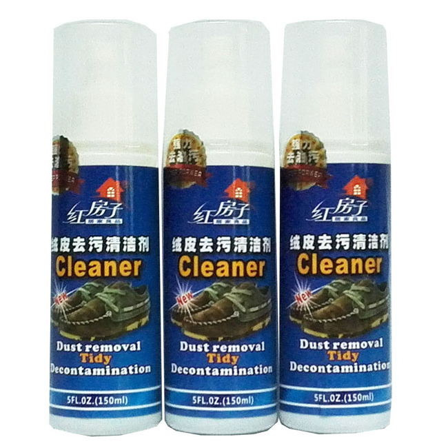 150ml suede and nubuck leather decontamination cleaner spray