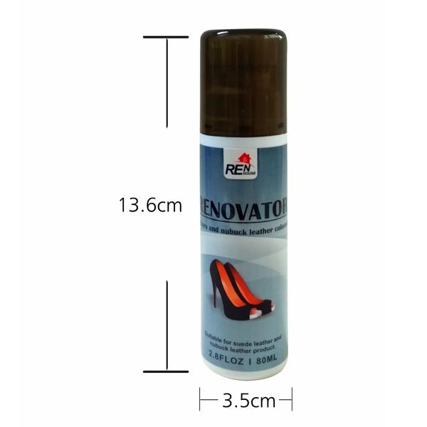 New item 80ml suede and nubuck liquid shoe polish renovator with applicator