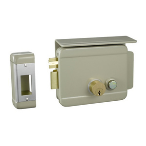 Waterproof sliding gate lock 12V electric rim lock