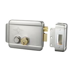 electric solenoid  lock with push button for door security door lock